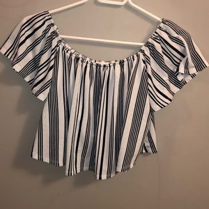 Off The Shoulder Crop Top